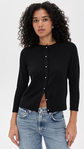Vince Women's Metal Button Cardigan in Saudi Arabia