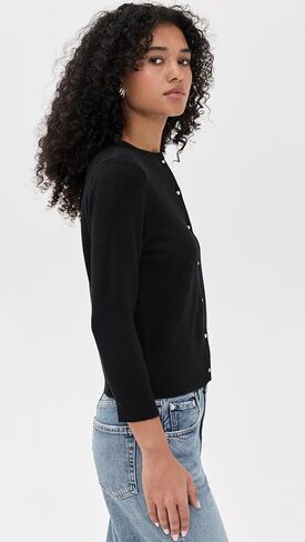 Vince Women's Metal Button Cardigan in Saudi Arabia