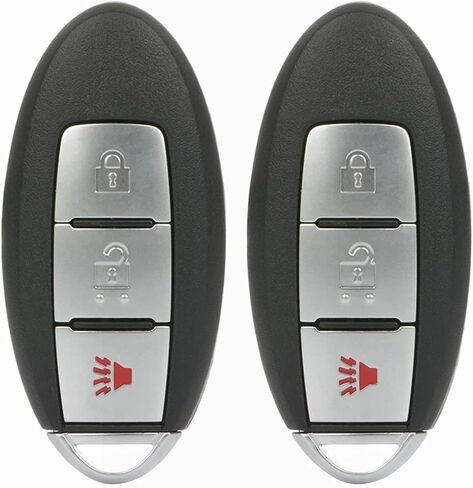 2 Pack 3 buttons Remote Control Car Key Fob 2010-2014 Fit for Nissan Cube 1.8L,2011-2017 Fit for Nissan Juke 1.6L CWTWB1U808,285E31KM0D in Saudi Arabia