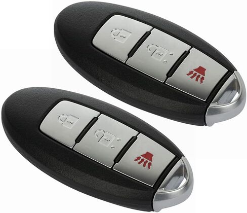 2 Pack 3 buttons Remote Control Car Key Fob 2010-2014 Fit for Nissan Cube 1.8L,2011-2017 Fit for Nissan Juke 1.6L CWTWB1U808,285E31KM0D in Saudi Arabia