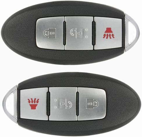 2 Pack 3 buttons Remote Control Car Key Fob 2010-2014 Fit for Nissan Cube 1.8L,2011-2017 Fit for Nissan Juke 1.6L CWTWB1U808,285E31KM0D in Saudi Arabia