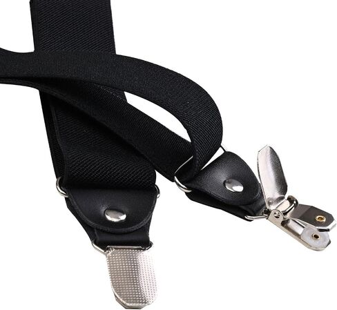 Suspenders for Men, Adjustable Y Back Suspenders for Men, Women, Teens and Boys, Suspenders with Strong Clips in Saudi Arabia