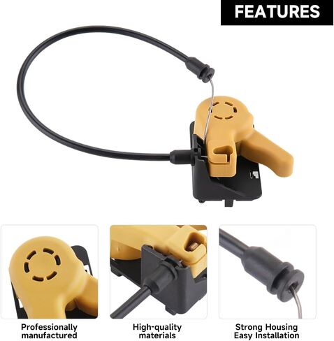 Engine Hood Release Cable Hood Latch Cable - Compatible for Ford Focus 2012-2018 - Replace Part CV6Z-16A770-A, CV6Z16A770A, 912-22 in Saudi Arabia
