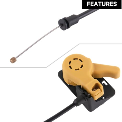 Engine Hood Release Cable Hood Latch Cable - Compatible for Ford Focus 2012-2018 - Replace Part CV6Z-16A770-A, CV6Z16A770A, 912-22 in Saudi Arabia