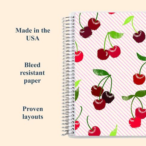 Erin Condren 8,5" X 11" Spiral Bound Productivity Notebook - Layers Neutral, 160 Lined Page & To Do List Organizer Notebook, 80Lb Thick Mohawk Paper, Stickers Included in Saudi Arabia