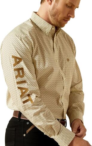 ARIAT Men Team Pierce Classic Fit Shirt in Saudi Arabia