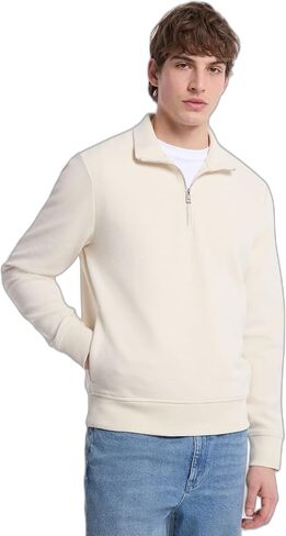Michael Kors Men's Solid Quarter Zip in Saudi Arabia