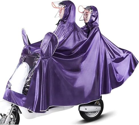 معطف واق من ماء الدراجات في Oxford - معطف المطر في أكسفورد للدراجة ، Ebike ، دراجة نارية ودراجة نارية - كأس مقاومة للرياح للجنسين (الأرجواني ، 5xl) in Kuwait