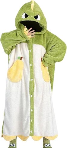 Animal Matching Costume,Warm Plush Cute Animal Onesie Pajamas Christmas Cosplay Sleepwear Jumpsuit Winter Nightwear in Saudi Arabia