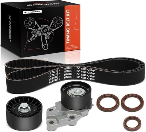A-Premium Engine Timing Belt Kit Compatible with Chevrolet, Pontiac & Suzuki Cars - Aveo 2004-2011, Aveo5 2006-2008, Wave 2005-2008, Wave5 2005-2007, Swift+ 2004-2008 - 1.6L in Saudi Arabia
