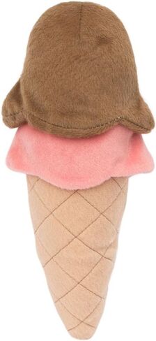 ZippyPaws NomNomz, Pupuccino - Plush Squeaky Summer Dog Toys for Small & Medium Dogs, Food Shaped Puppy Toys with Squeakers, Food Themed Toys for Small & Medium Dog Breeds in Saudi Arabia