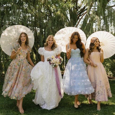 10PCS 23.6 Inch Wedding Paper Umbrellas White Paper Parasol Umbrellas DIY Sun Beach Umbrellas Wedding Props (White) in Saudi Arabia
