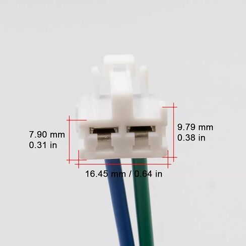 HEATER HVAC Blower Motor Connector Wire Plug Pigtail Wiring harness Compatible with TOYOTA TACOMA 2004 2005 2006 2007 2008 2009 2010 2011 2012 2013 2014 2015 Replacement for 90980-10916 12ga in Saudi Arabia