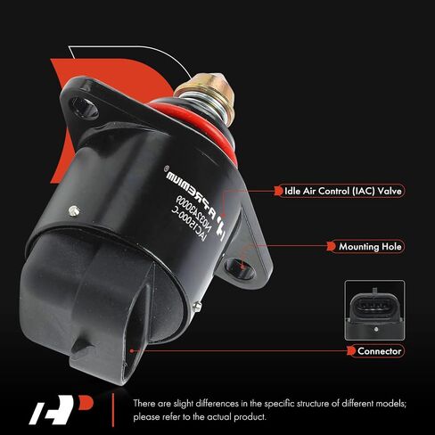 A-Premium Fuel Injection Vile Indle Control Valve متوافق مع Asuna GT و Se & Buick Century و Skylark & ​​Chevrolet Astro و S10 & Geo Prizm & GMC S15 و Isuzu Dispulse & Oldsmobile Achieva & Pontiac 6000 in Saudi Arabia