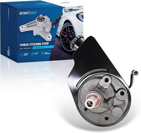 Detroit Axle - 6.6L مضخة توجيه باور لـ Chevrolet GMC Silverado Sierra 2500 3500 HD Power Deving Pump مع استبدال الخزان 20-8757 in Saudi Arabia