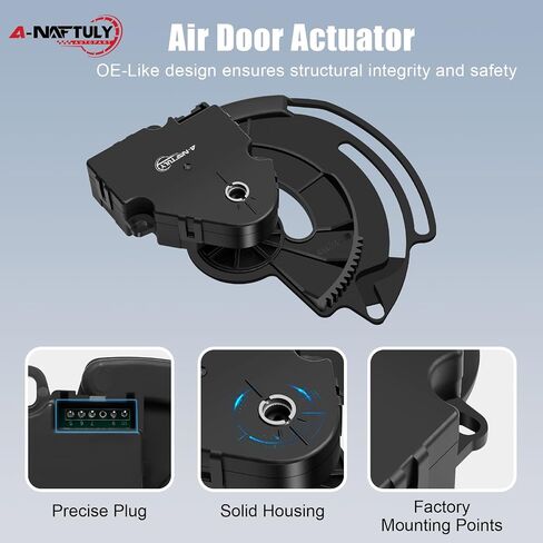 604-113 HVAC Blend Door Actuator Presentiat Fits for 1999-2002 Chevy Silverado 1500 2500 Suburban Tahoe Avalanche GMC Sierra Yukon Cadillac Escalade ، Heater Air Ventator ، 52473356 in Saudi Arabia