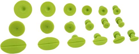 18pcs Green Nylon Dents Repair Efficiently Restores Car Body Dents Without Paint Saving Time And Cost Home Use in Saudi Arabia