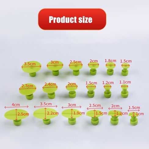 18pcs Green Nylon Dents Repair Efficiently Restores Car Body Dents Without Paint Saving Time And Cost Home Use in Saudi Arabia