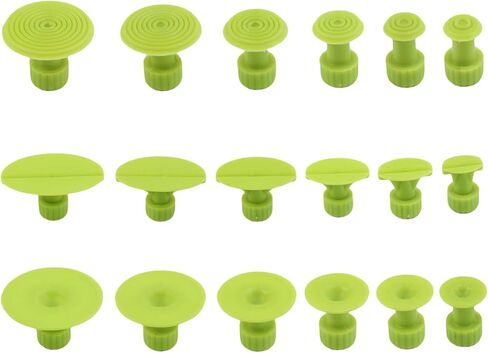 18pcs Green Nylon Dents Repair Efficiently Restores Car Body Dents Without Paint Saving Time And Cost Home Use in Saudi Arabia