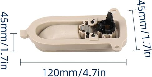 تناسب W205 W253 قفازات قفاز السيارة غطاء مقبض الغطاء غطاء قفل الأدوات مربعات القفاز in Kuwait