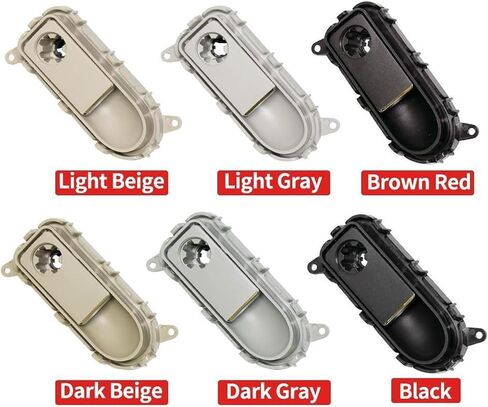 تناسب W218 Car Glove Box Cover Cover Lid Cls Class Toolbox Glove Boxes تبديل غطاء CLS300 (أحمر بني) in Saudi Arabia
