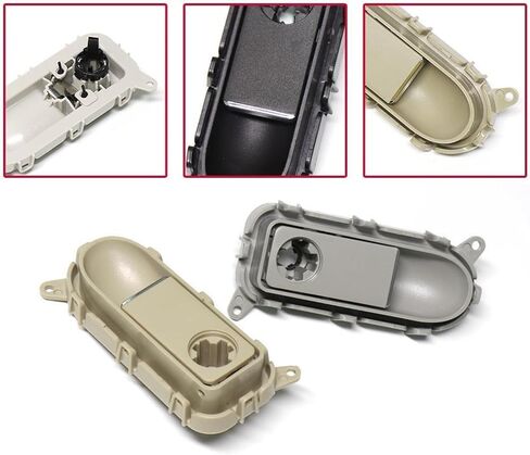 تناسب W218 Car Glove Box Cover Cover Lid Cls Class Toolbox Glove Boxes تبديل غطاء CLS300 (أحمر بني) in Saudi Arabia