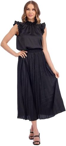 Mud Pie Women's Townes Pleated Skirt in Saudi Arabia