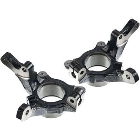 2pcs Suspension Steering Knuckle Assembly Front Left Right Steel Black with ABS Hole for Lancer 08-17 for Outlander 07-18 for Outlander Sport 11-17 in Saudi Arabia