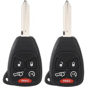 2 Pack 5 buttons Remote Control Car Key Fob 2011-2014 Fit for Chrysler 200 2.4L,2011-2014 Fit for Chrysler 200 3.6L OHT692714AA in Kuwait