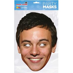 Tom Daley Celebrity Cardboard Masks - Single by Partyrama in Saudi Arabia