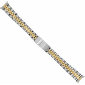 Ewatchparts Jubilee Watch Band Bracelet Compatible With Lady 26mm Rolex 62510D Datejust Two Tone 13mm in Saudi Arabia