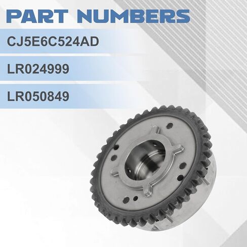 CJ5E6C524AD Intake Camshaft Adjuster Gears LR024999 LR050849 for 2015-2018 Discovery Sport 2012-2018 Range Rover Evoque in Saudi Arabia