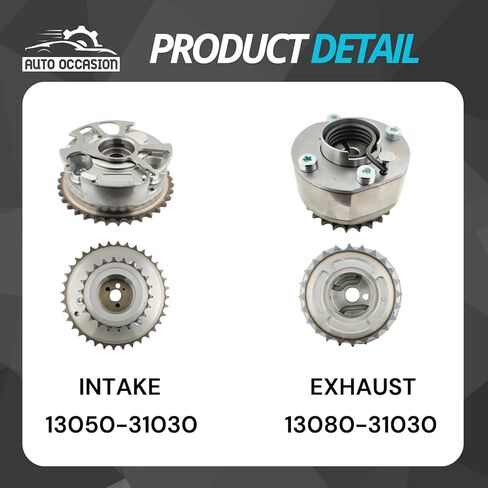 Intake Exhaust Camshaft Timing Gear Sprocket Compatible with Toyota Lexus 13050-0P010 13080-31010 13050-31030 13080-31030 in Saudi Arabia