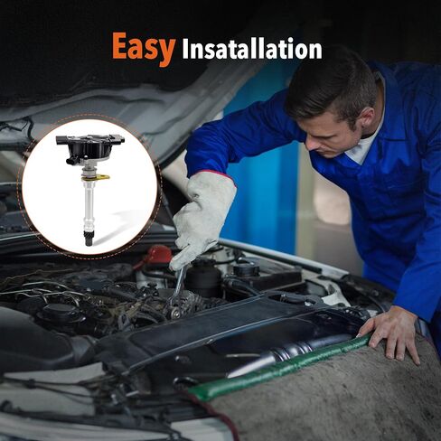 موزع الإشعال 1103952 GM19 GM04 1987-1997 5.0L 5.7L 7.4L كتلة كبيرة EFI TBI متوافقة مع Cadillac Chevy C/K Pickup Truck Van Camaro 305 350 454 Blazer in Kuwait