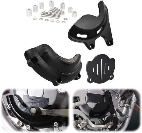 قابض دراجة نارية من Xitomer وحارس محرك ، مناسب لـ CRF300L / RALLY 2021-2025 ، CRF250M CRF250L / RALLY 2012-2020 ، غطاء محرك محرك المحرك الأيمن واليسرى in Kuwait