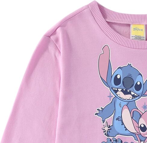Disney Lilo and Stitch Angel Girls Long Sleeve Tulle Dress for Little Kids to Big Kids in Saudi Arabia