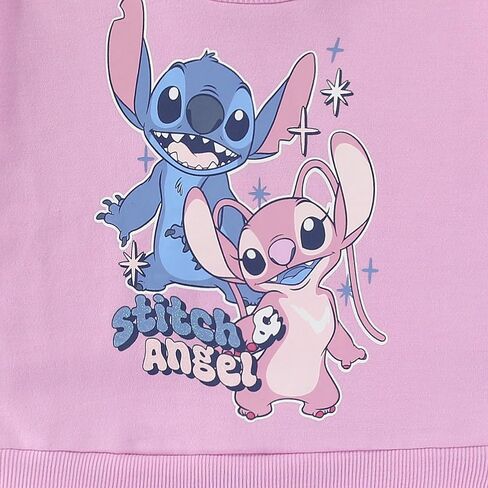 Disney Lilo and Stitch Angel Girls Long Sleeve Tulle Dress for Little Kids to Big Kids in Saudi Arabia