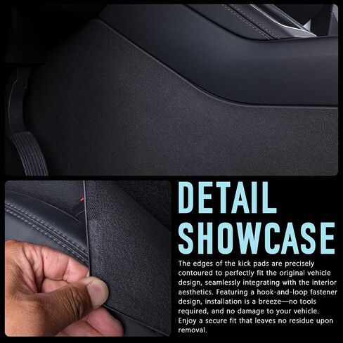 for 2025+ Tesla Model Y Juniper 7PCS TPE Door Threshold Strip & Center Console Saddle Side Protectors & 2nd Row Seat Lower Protector Anti-dust Pads 2025 2026 Model Y Juniper Accessories in Saudi Arabia