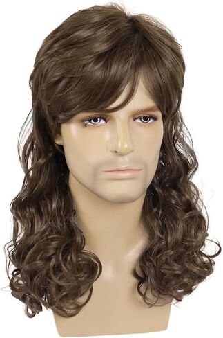 Gnimegil 1969 Woodstock Party Wig Cosplay Willie Nelson Halloween Asseme Asseme Party Dreadlock للرجال in Kuwait