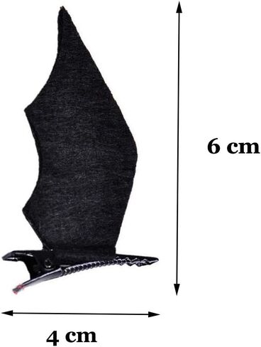 Halloween Hair Accessories Cartoon Hair Clips Cosplay Costume Props 2pcs WJR13 (Skull) in Kuwait