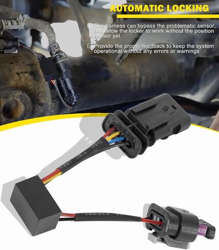 Z-LKR-OEM Locker Sensor Bypass Harness Fit for 2018-2023 Jeep Wrangler JL/JLU and for 2020-2023 Gladiator JT Rubicon in Saudi Arabia