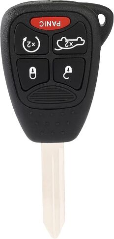 2 Pack 5 Buttons Control Car Key FOB 2011-2014 FIT for Chrysler 200 2.4L ، 2011-2014 FIT for Chrysler 200 3.6L OHT692714AA in Saudi Arabia