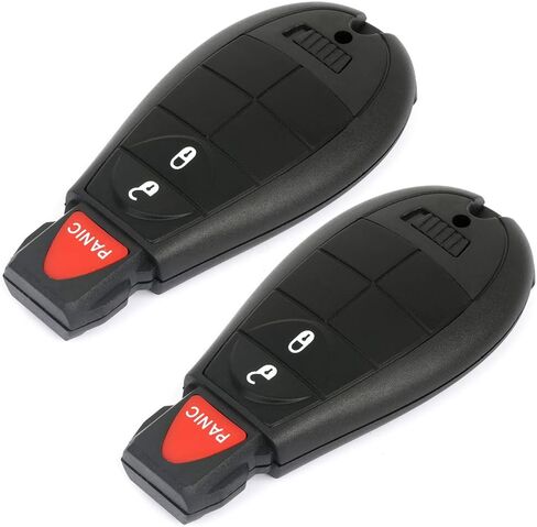 2 Pack 3 Buttons Control Car Key FOB 2014-2017 for Ram 1500 3.0L ، 2013-2017 for RAM 1500 3.6L GQ4-53T in Saudi Arabia