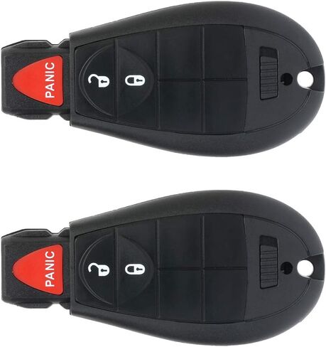 2 Pack 3 Buttons Control Car Key FOB 2014-2017 for Ram 1500 3.0L ، 2013-2017 for RAM 1500 3.6L GQ4-53T in Saudi Arabia