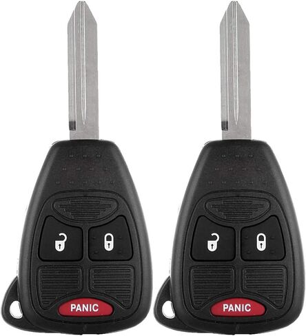2 Pack 3 buttons Remote Control Car Key Fob 2008 Fit for Buick LaCrosse 3.8L,2007-2009 Fit for Chrysler Aspen 4.7L KOBLEAR1XT,10443537,25695954,25695955,15184352,M3N5WY72XX in Saudi Arabia
