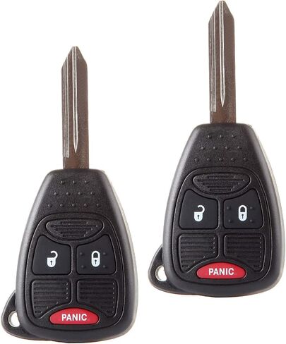 2 Pack 3 buttons Remote Control Car Key Fob 2008 Fit for Buick LaCrosse 3.8L,2007-2009 Fit for Chrysler Aspen 4.7L KOBLEAR1XT,10443537,25695954,25695955,15184352,M3N5WY72XX in Saudi Arabia