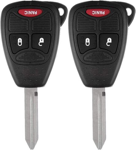 2 Pack 3 buttons Remote Control Car Key Fob 2008 Fit for Buick LaCrosse 3.8L,2007-2009 Fit for Chrysler Aspen 4.7L KOBLEAR1XT,10443537,25695954,25695955,15184352,M3N5WY72XX in Saudi Arabia