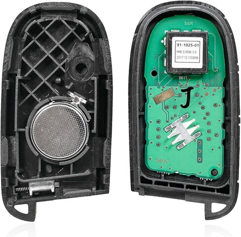 2 Pack 4 Buttons Control Car Key FOB 2017 FIT for Jeep Compass 2.0L ، 2017-2018 FIT for Jeep Compass 2.4L M3N40821302 in Saudi Arabia