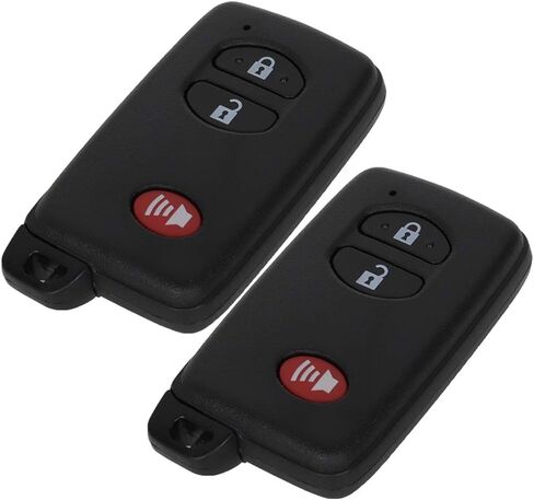 2 Pack 3 buttons Remote Control Car Key Fob 2009-2013 Fit for Toyota Highlander 2.7L,2008-2010 Fit for Toyota Highlander 3.3L HYQ14AAB,1551A-14AAB,89904-30270,271451-0140 in Saudi Arabia