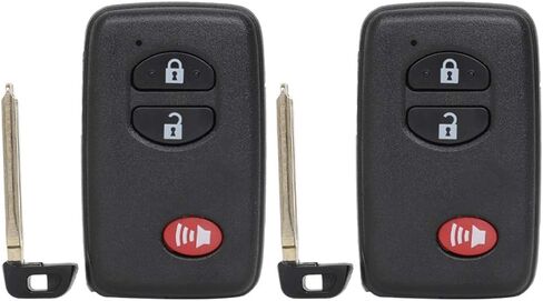 2 Pack 3 buttons Remote Control Car Key Fob 2009-2013 Fit for Toyota Highlander 2.7L,2008-2010 Fit for Toyota Highlander 3.3L HYQ14AAB,1551A-14AAB,89904-30270,271451-0140 in Saudi Arabia